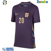 Engleska Jarrod Bowen #20 Gostujuci Dres za Ženska EP 2024 Kratak Rukav